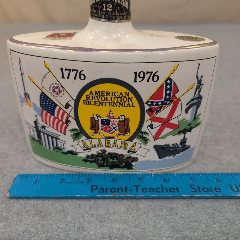 Vintage Heritage China 1976 Alabama American Revolution Bicentennial Decanter - Picture 4 of 8